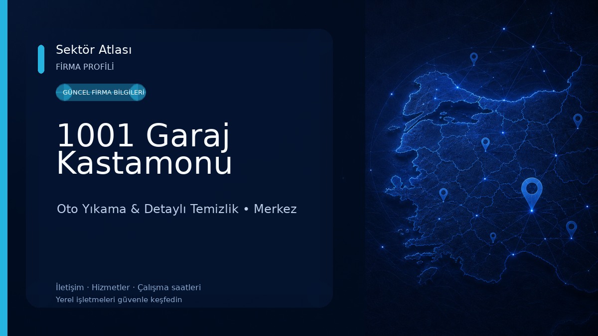 1001 Garaj Kastamonu 