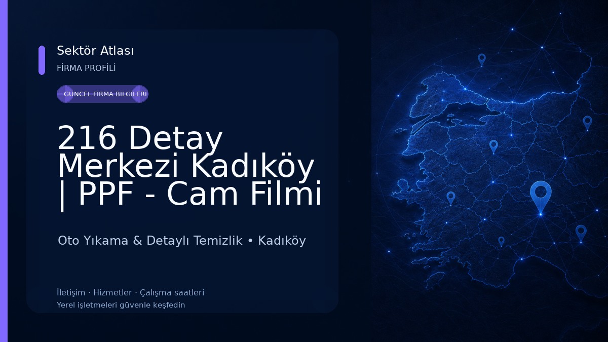 216 Detay Merkezi Kadıköy | PPF - Cam Filmi - Seramik Kaplama - Pasta Cila