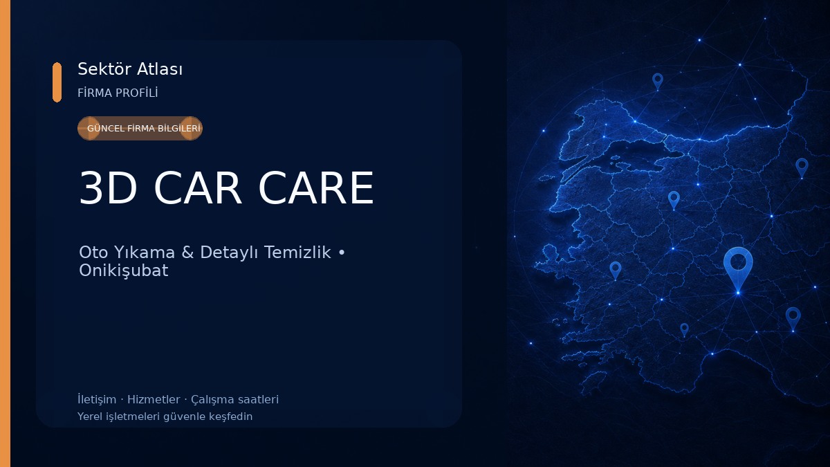 3D CAR CARE Oto Yıkama & Detaylı Temizlik
