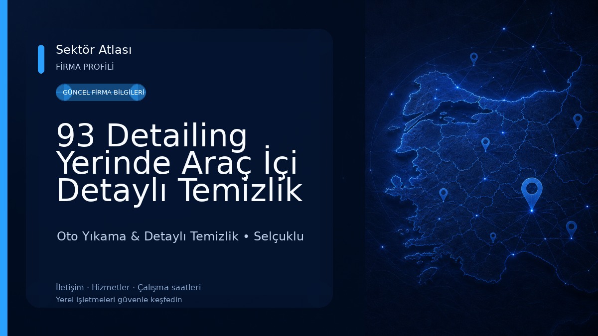 93 Detailing Yerinde Araç İçi Detaylı Temizlik