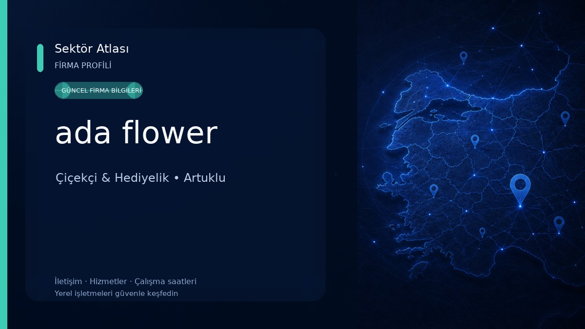 ada flower Çiçekçi & Hediyelik