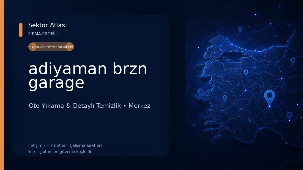 adiyaman brzn garage Oto Yıkama & Detaylı Temizlik