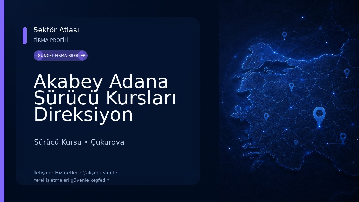 Akabey Adana Sürücü Kursları Direksiyon Geliştirme SRC Sürücü Kursu