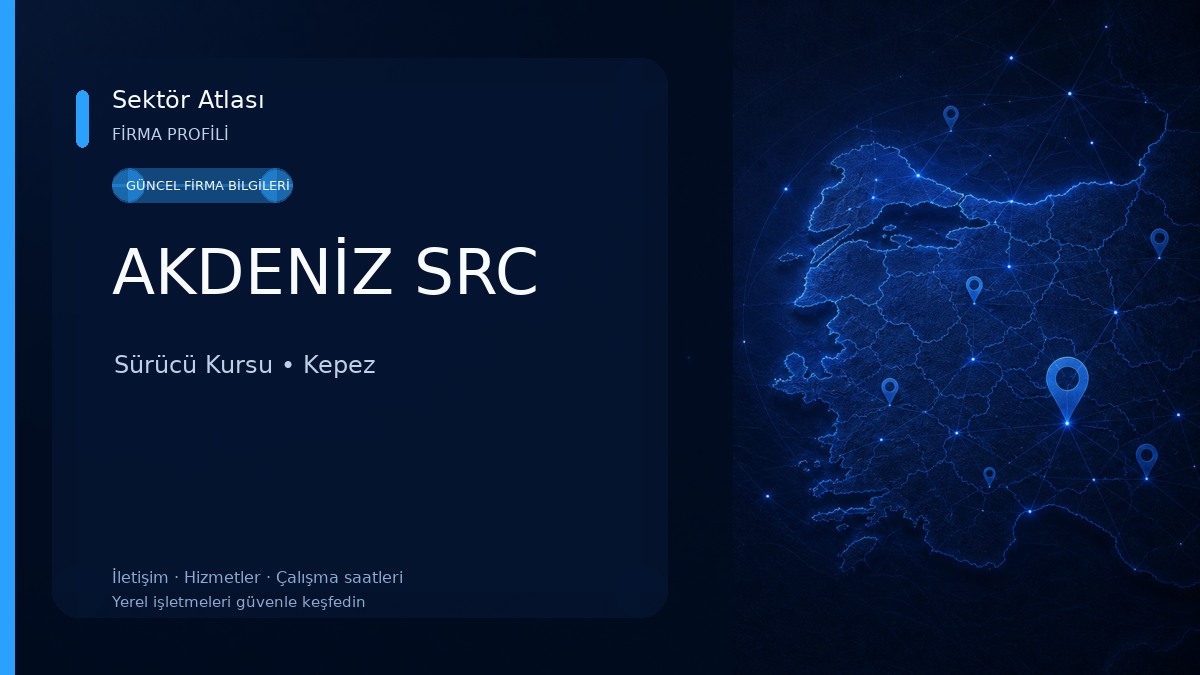 AKDENİZ SRC Sürücü Kursu