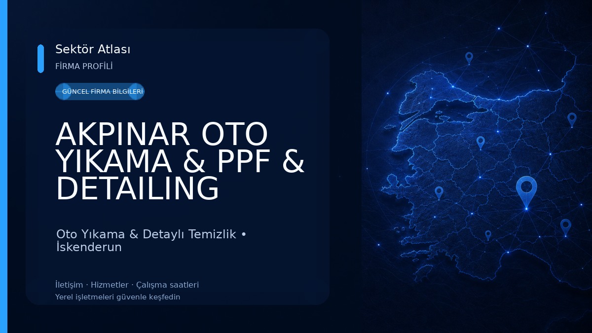 AKPINAR OTO YIKAMA & PPF & DETAILING Oto Yıkama & Detaylı Temizlik