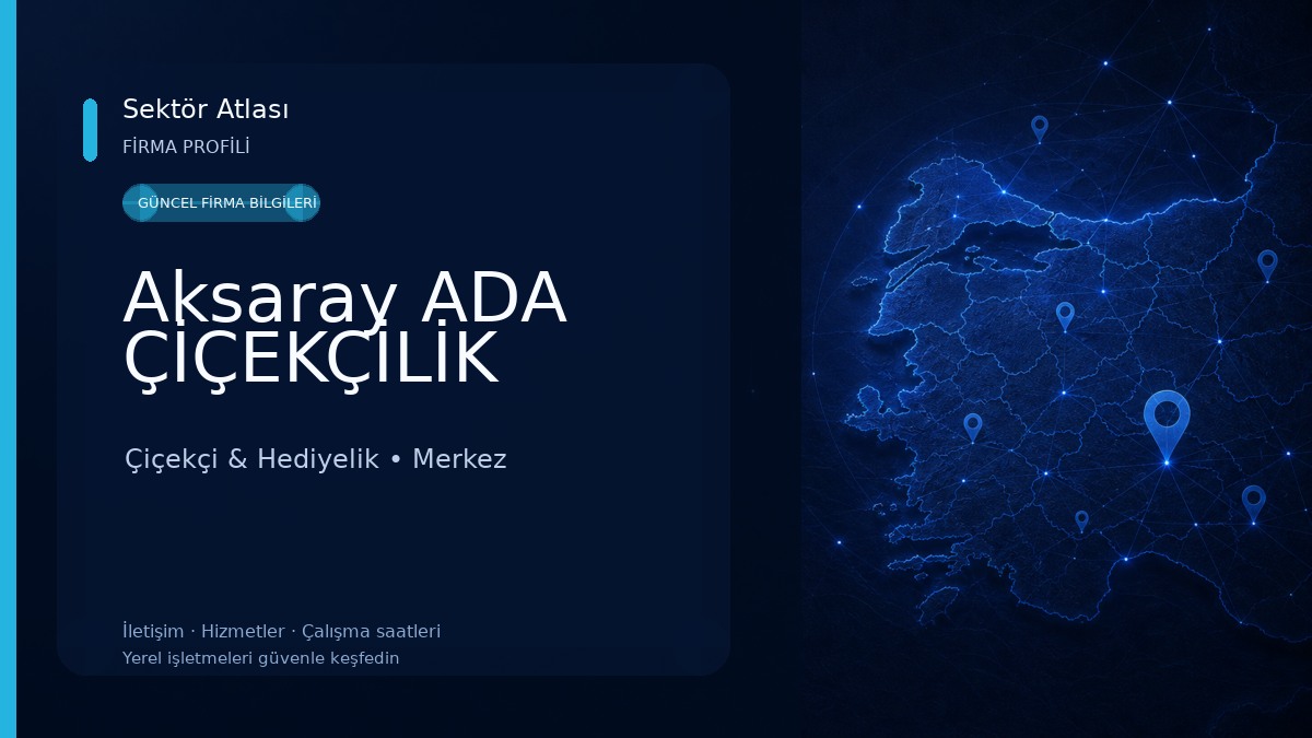 Aksaray ADA ÇİÇEKÇİLİK Çiçekçi & Hediyelik