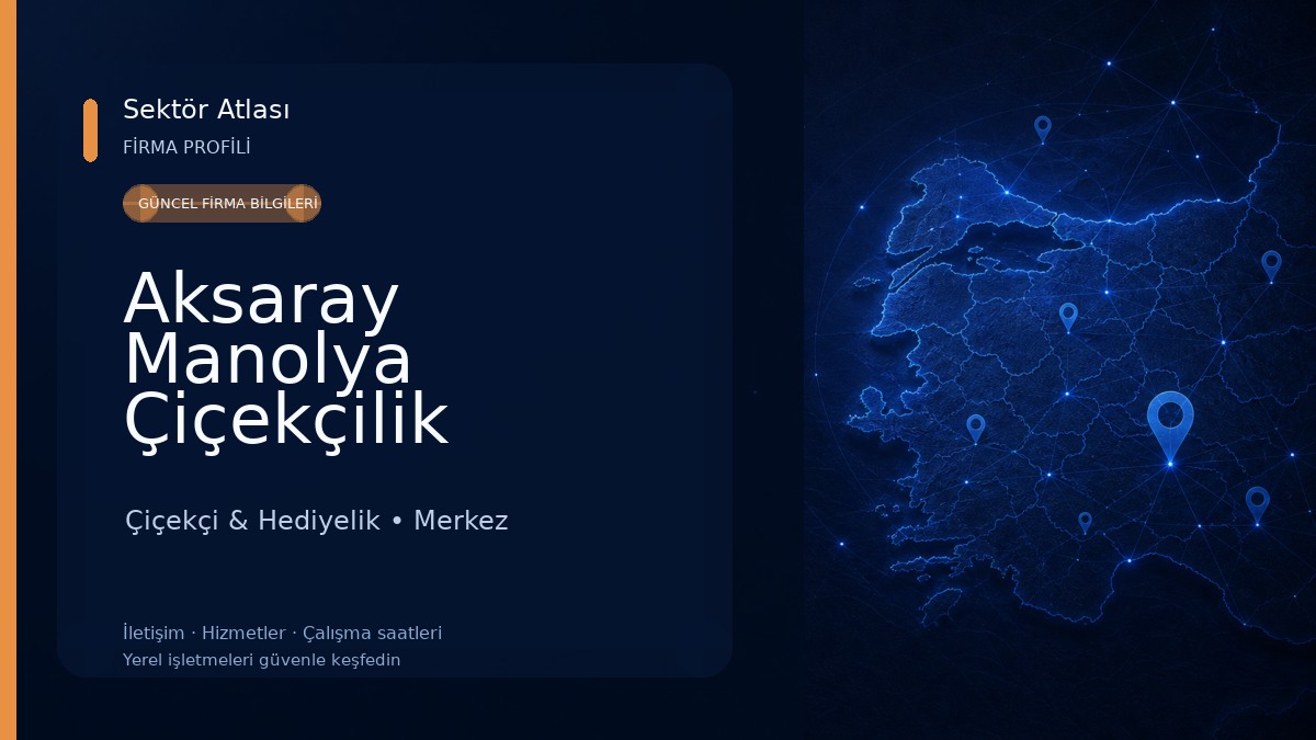 Aksaray Manolya Çiçekçilik
