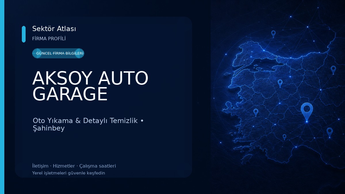 AKSOY AUTO GARAGE Oto Yıkama & Detaylı Temizlik