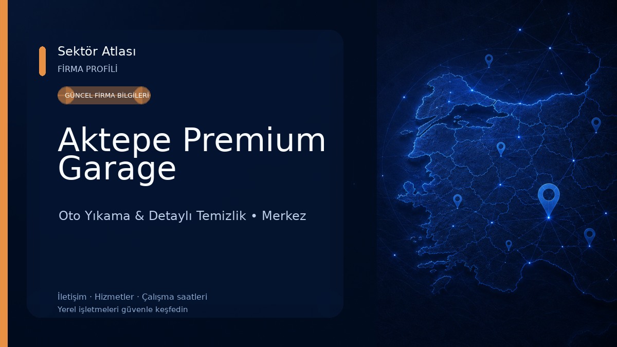 Aktepe Premium Garage Oto Yıkama & Detaylı Temizlik