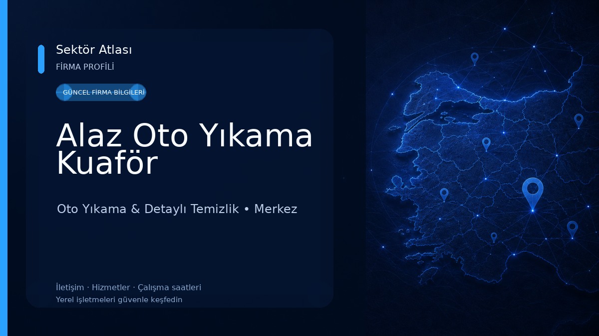 Alaz Oto Yıkama Kuaför Oto Yıkama & Detaylı Temizlik