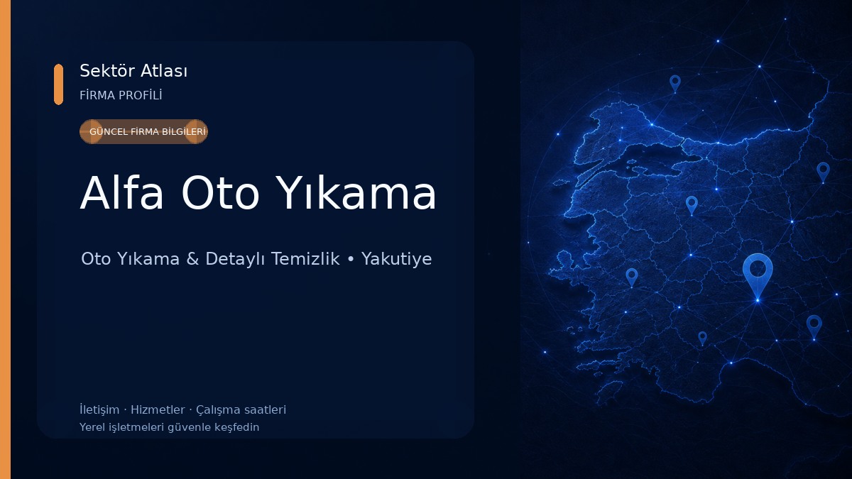 Alfa Oto Yıkama Oto Yıkama & Detaylı Temizlik