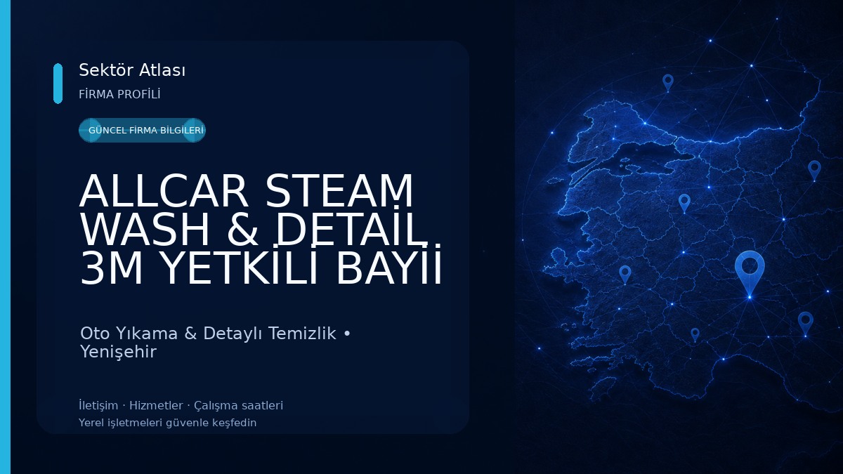 ALLCAR STEAM WASH & DETAİL 3M YETKİLİ BAYİİ