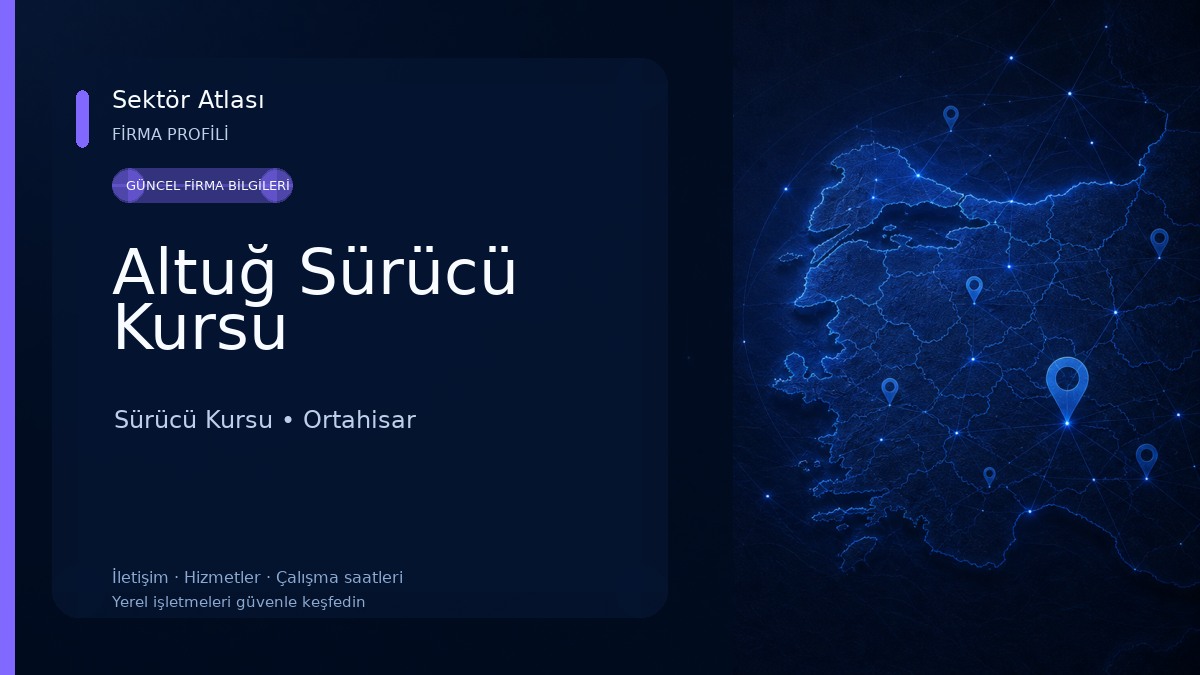 Altuğ Sürücü Kursu Sürücü Kursu