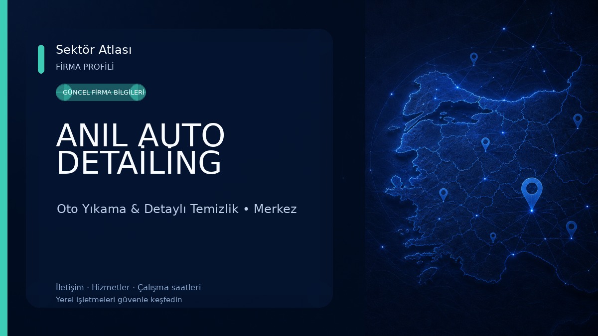 ANIL AUTO DETAİLİNG Oto Yıkama & Detaylı Temizlik