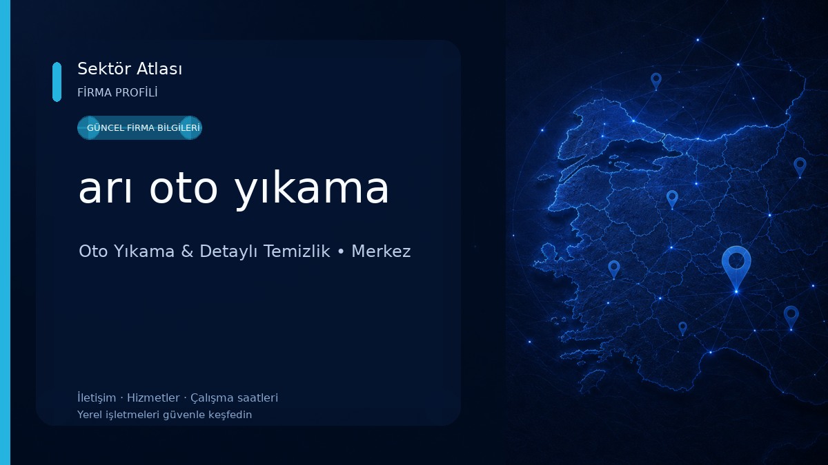 arı oto yıkama Oto Yıkama & Detaylı Temizlik