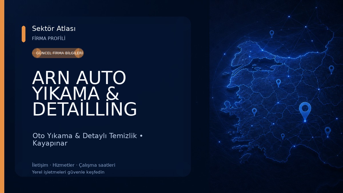 ARN AUTO YIKAMA & DETAİLLİNG Oto Yıkama & Detaylı Temizlik