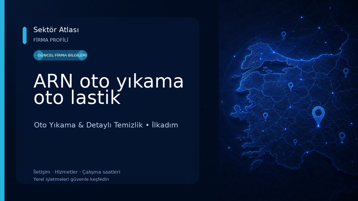 ARN oto yıkama oto lastik