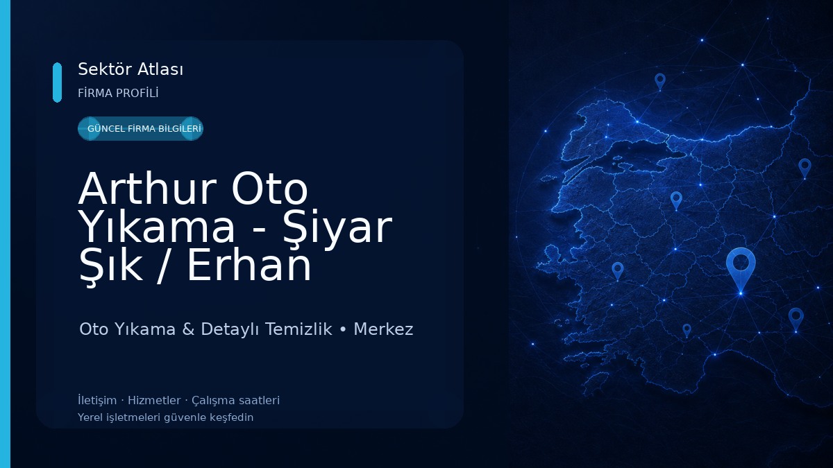 Arthur Oto Yıkama - Şiyar Şık / Erhan Deniz