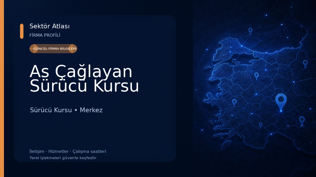 As Çağlayan Sürücü Kursu Sürücü Kursu