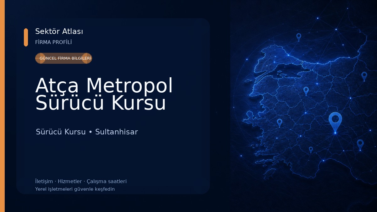 Atça Metropol Sürücü Kursu 
