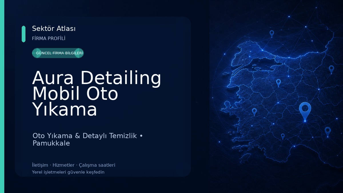 Aura Detailing Mobil Oto Yıkama Oto Yıkama & Detaylı Temizlik