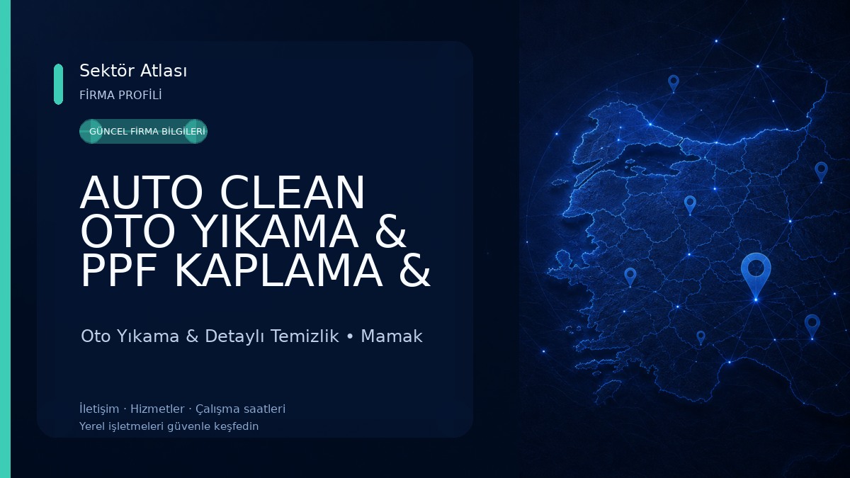 AUTO CLEAN OTO YIKAMA & PPF KAPLAMA & PASTA CİLA & DETAYLI TEMİZLİK & FAR TEMİZLİĞİ 