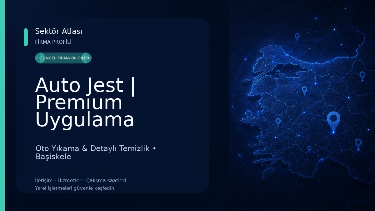 Auto Jest | Premium Uygulama Stüdyosu & Detailing Market