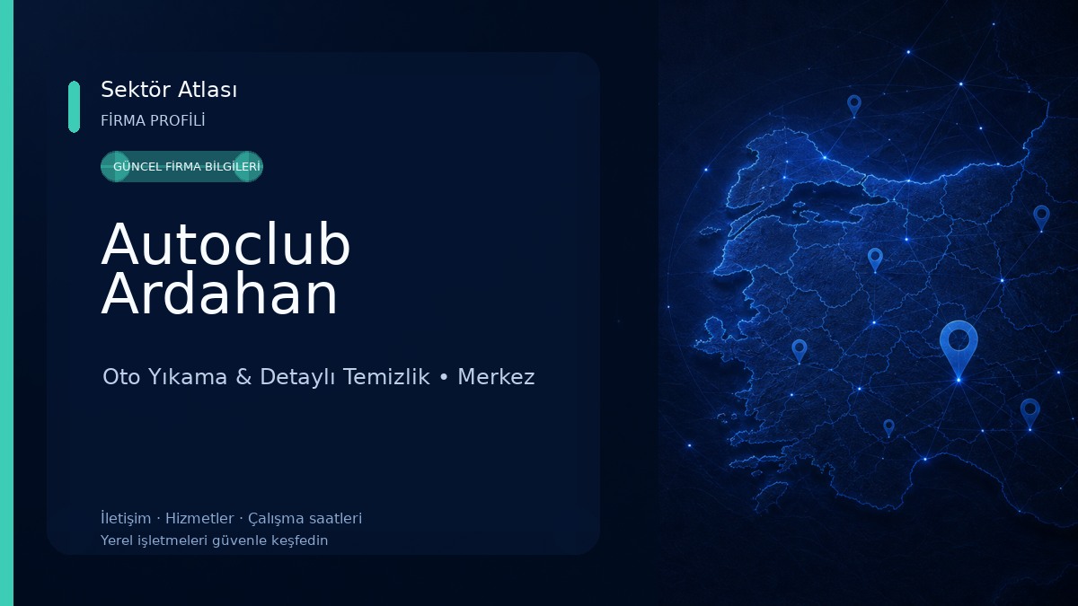 Autoclub Ardahan Oto Yıkama & Detaylı Temizlik