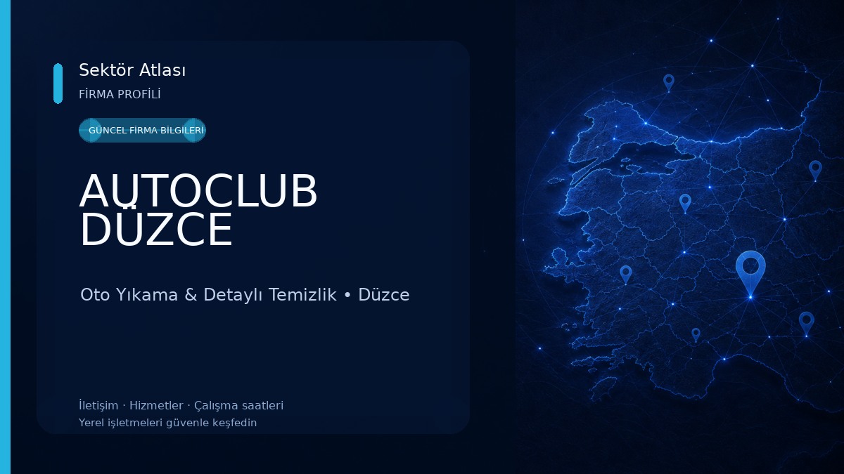 AUTOCLUB DÜZCE Oto Yıkama & Detaylı Temizlik