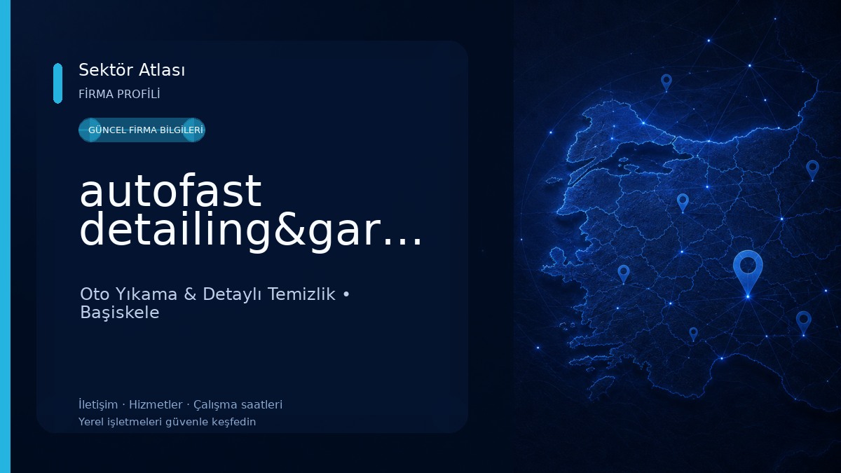 autofast detailing&garage Oto Yıkama & Detaylı Temizlik