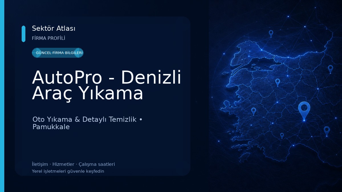 AutoPro - Denizli Araç Yıkama Oto Yıkama & Detaylı Temizlik
