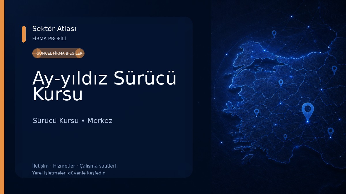 Ay-yıldız Sürücü Kursu Sürücü Kursu