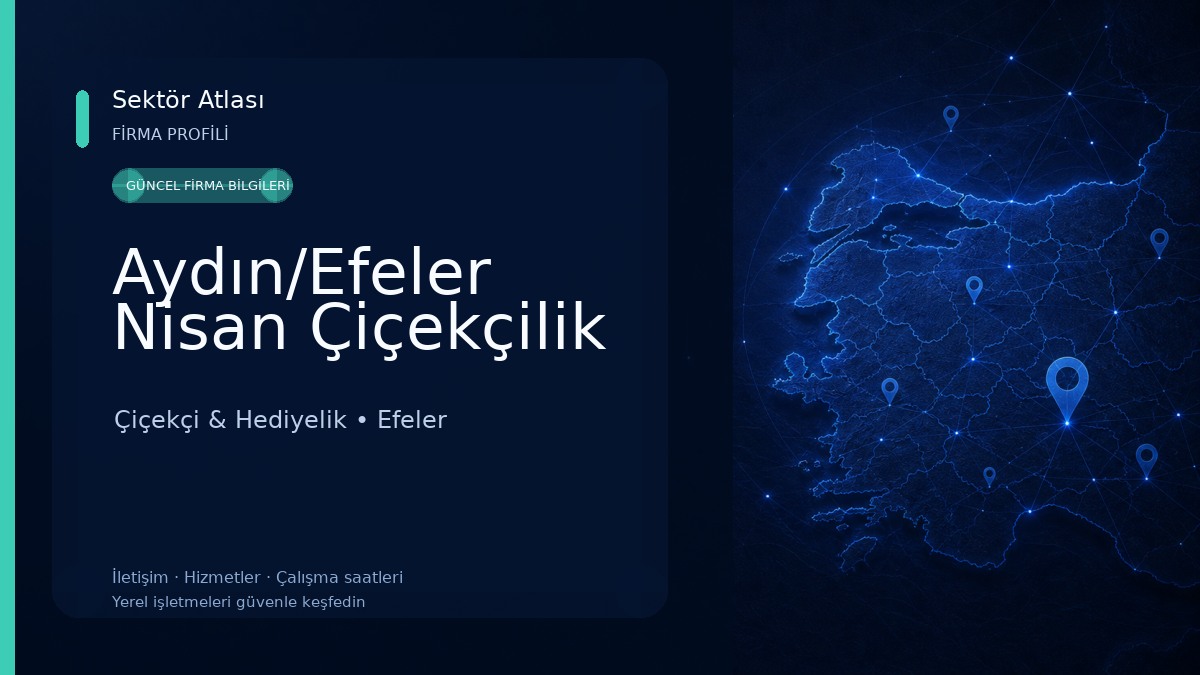 Aydın/Efeler Nisan Çiçekçilik Çiçekçi & Hediyelik