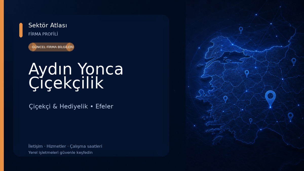 Aydın Yonca Çiçekçilik Çiçekçi & Hediyelik
