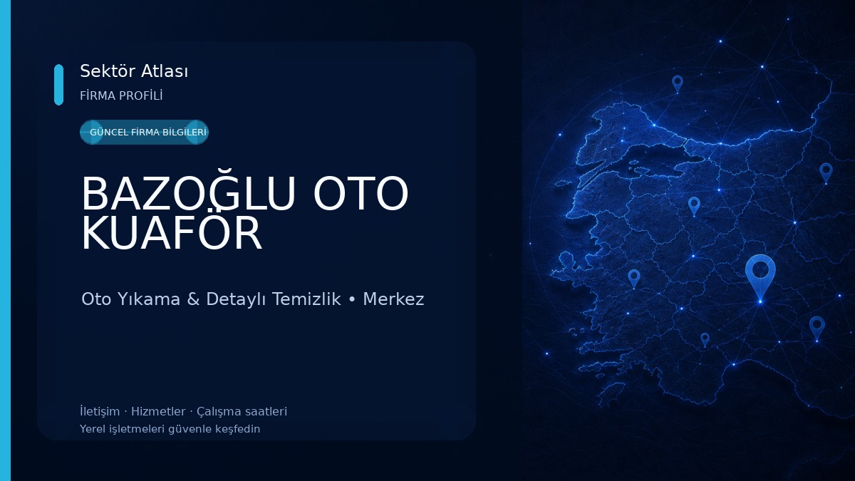 BAZOĞLU OTO KUAFÖR Oto Yıkama & Detaylı Temizlik