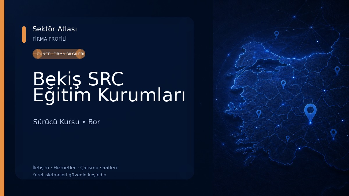 Bekiş SRC Eğitim Kurumları Sürücü Kursu