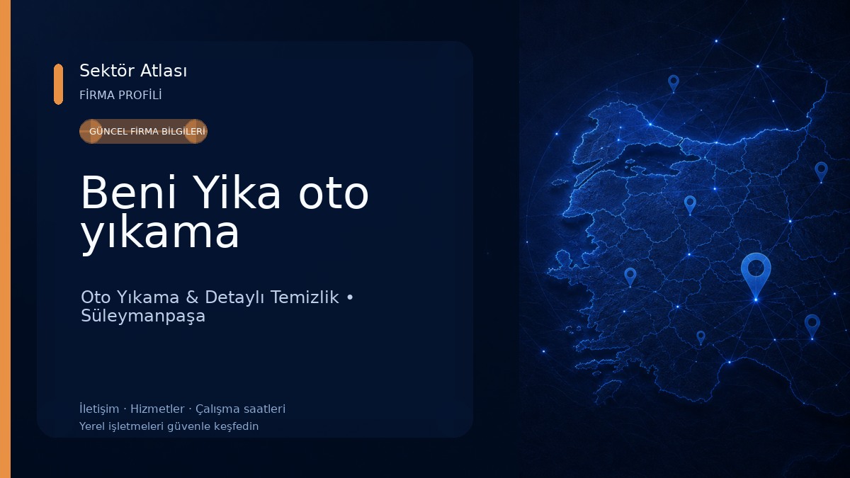 Beni Yika oto yıkama
