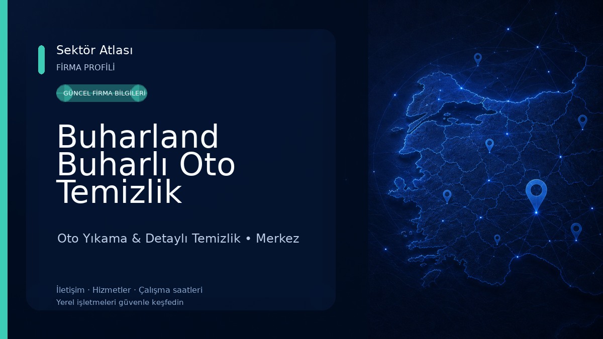 Buharland Buharlı Oto Temizlik Oto Yıkama & Detaylı Temizlik