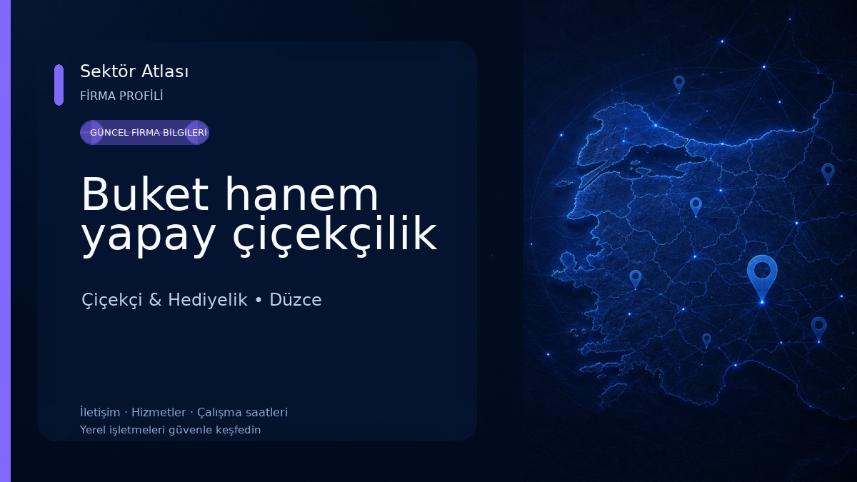 Buket hanem yapay çiçekçilik Çiçekçi & Hediyelik