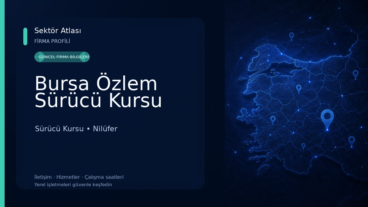 Bursa Özlem Sürücü Kursu Sürücü Kursu