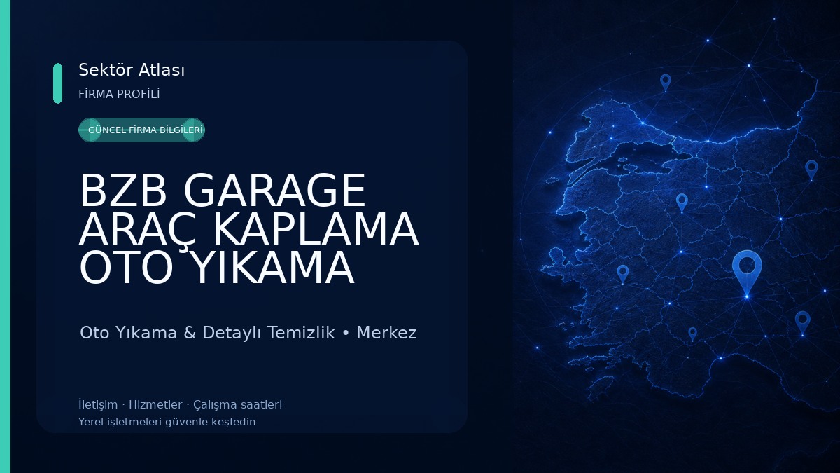 BZB GARAGE ARAÇ KAPLAMA OTO YIKAMA