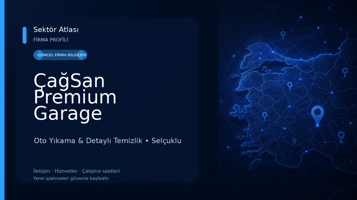 ÇağSan Premium Garage Oto Yıkama & Detaylı Temizlik