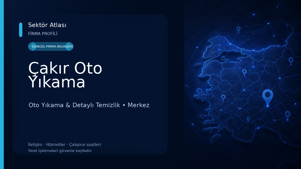 Çakır Oto Yıkama Oto Yıkama & Detaylı Temizlik