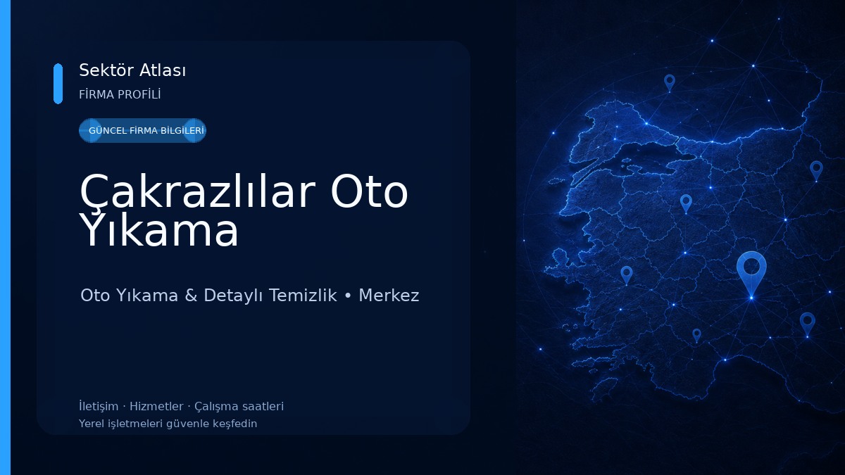 Çakrazlılar Oto Yıkama Oto Yıkama & Detaylı Temizlik