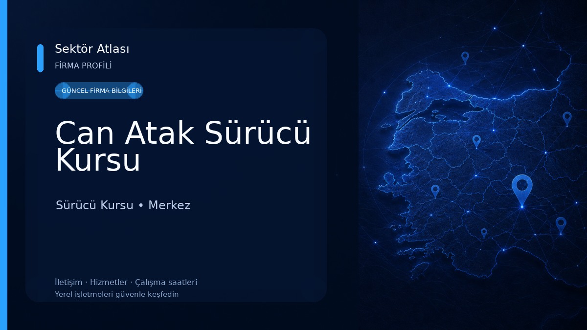 Can Atak Sürücü Kursu
