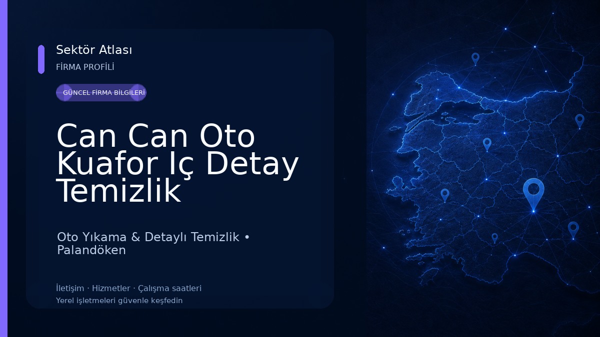 Can Can Oto Kuafor Iç Detay Temizlik