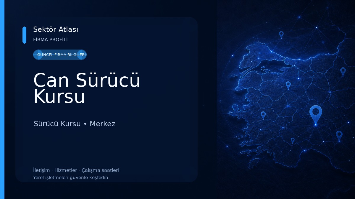 Can Sürücü Kursu 