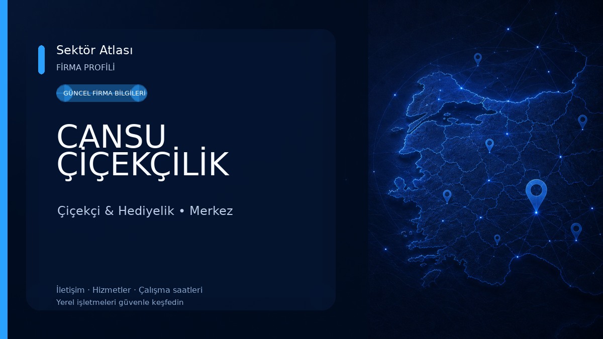CANSU ÇİÇEKÇİLİK