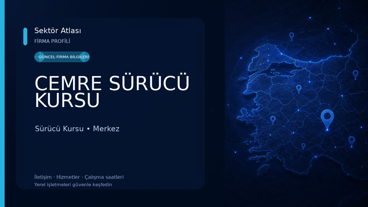 CEMRE SÜRÜCÜ KURSU