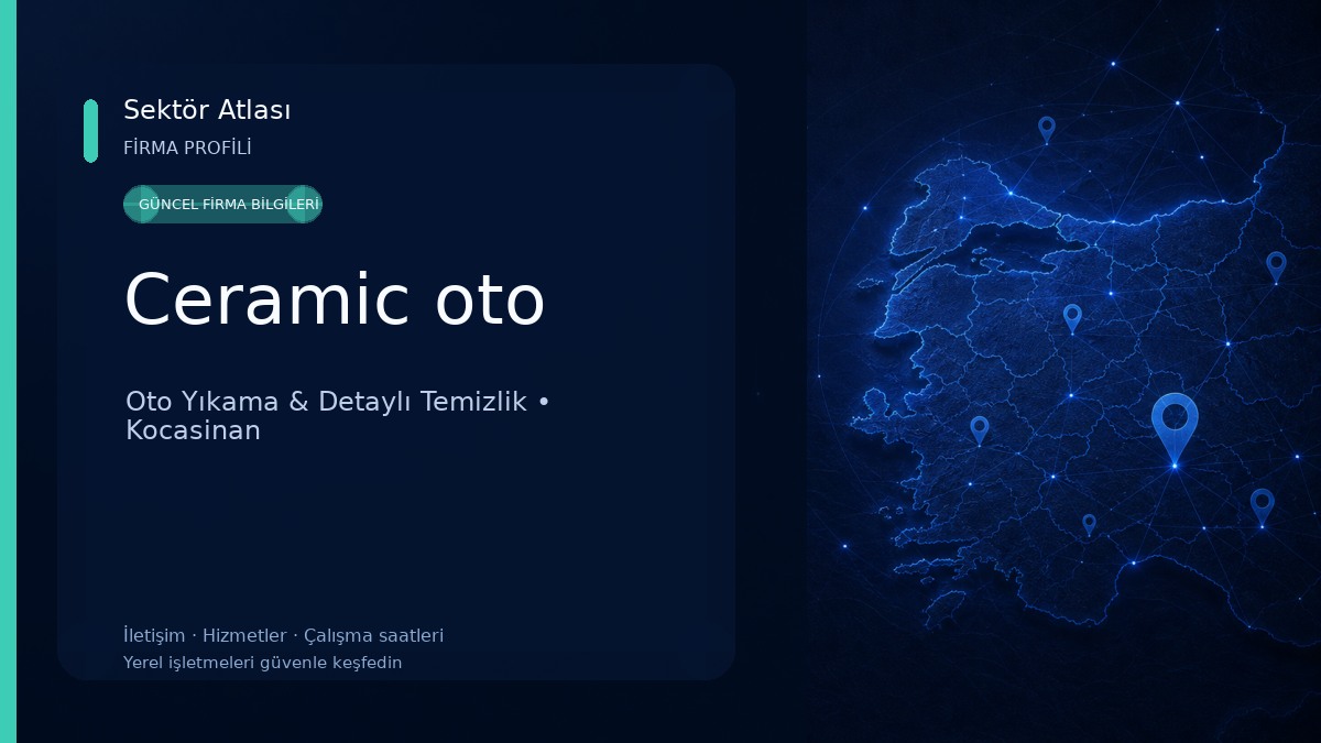 Ceramic oto Oto Yıkama & Detaylı Temizlik